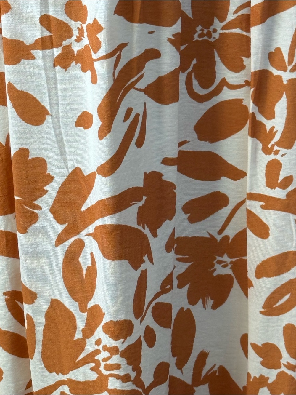 Blu Pepper White and Orange Floral Maxi Dress - Picture 4 of 7